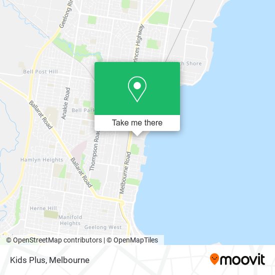 Kids Plus map