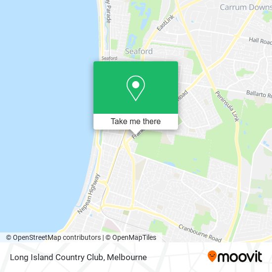 Long Island Country Club map