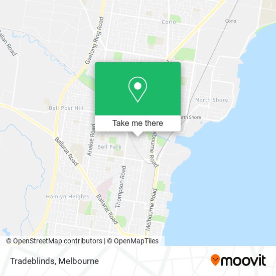 Tradeblinds map