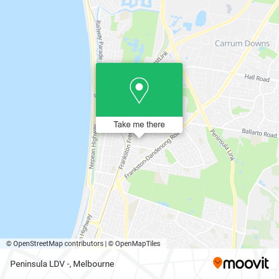 Peninsula LDV - map