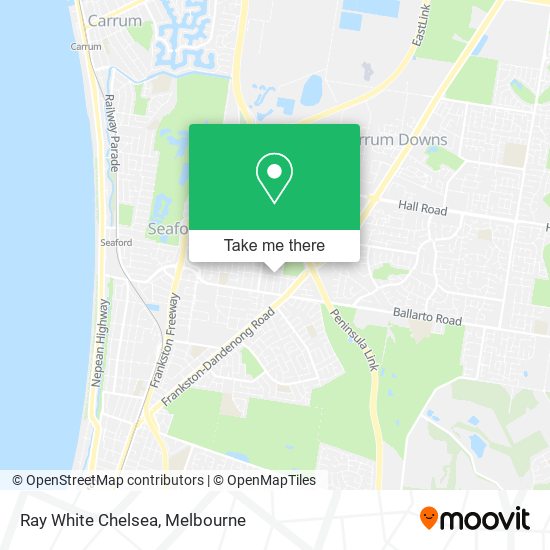 Ray White Chelsea map