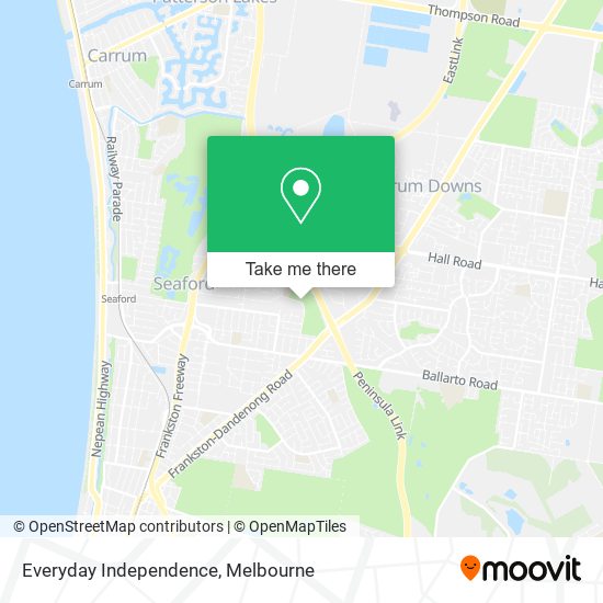 Everyday Independence map