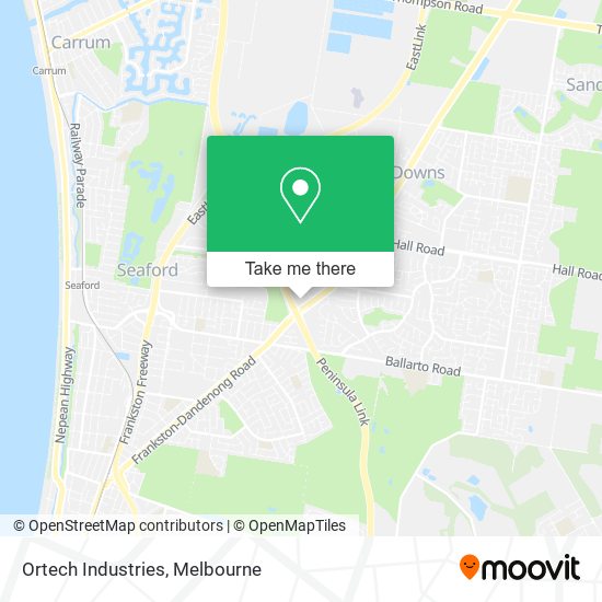 Ortech Industries map