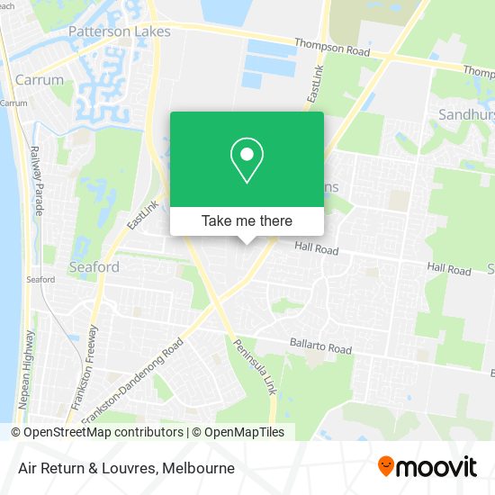 Air Return & Louvres map