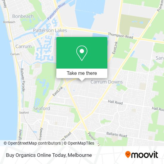 Buy Organics Online Today map