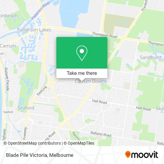 Blade Pile Victoria map