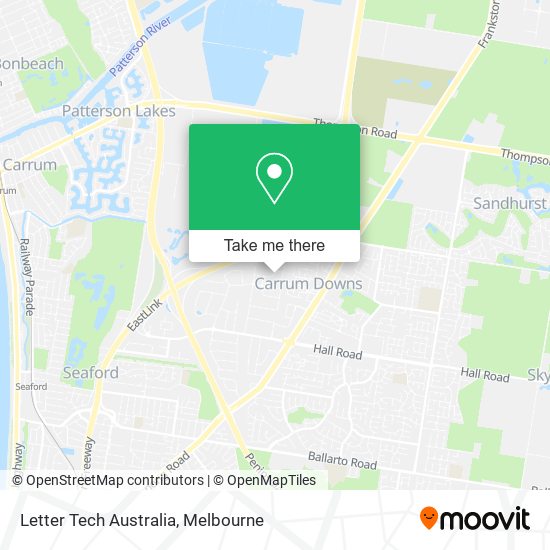 Letter Tech Australia map