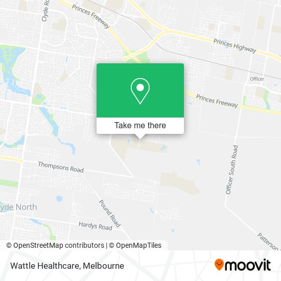 Mapa Wattle Healthcare