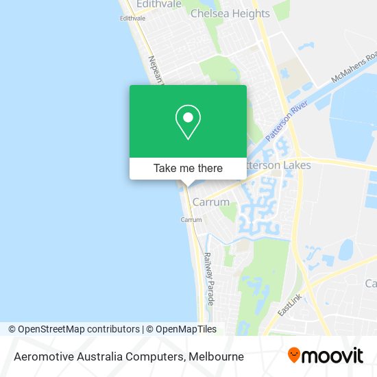 Aeromotive Australia Computers map