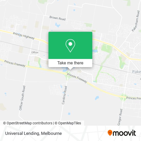 Universal Lending map