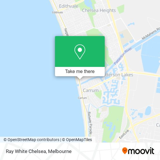 Ray White Chelsea map