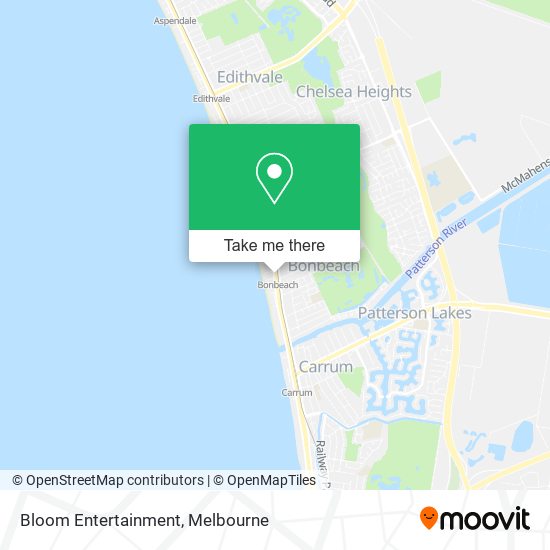 Bloom Entertainment map