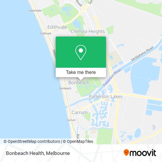 Bonbeach Health map