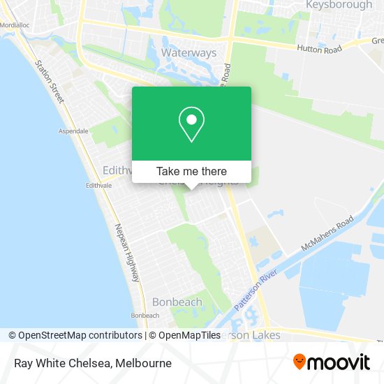 Ray White Chelsea map