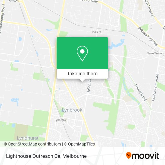 Lighthouse Outreach Ce map