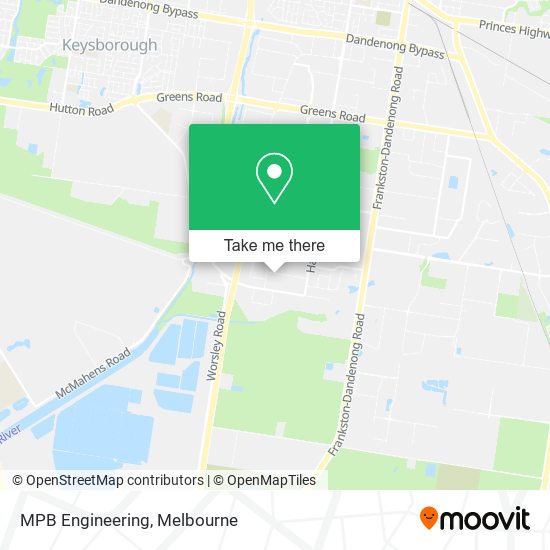 MPB Engineering map