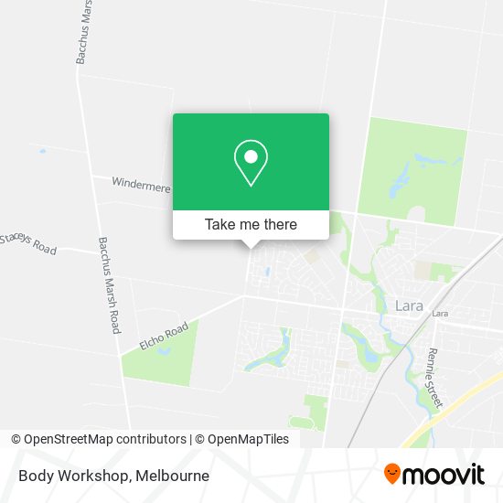 Body Workshop map