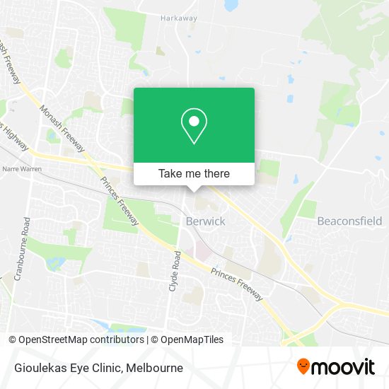 Gioulekas Eye Clinic map