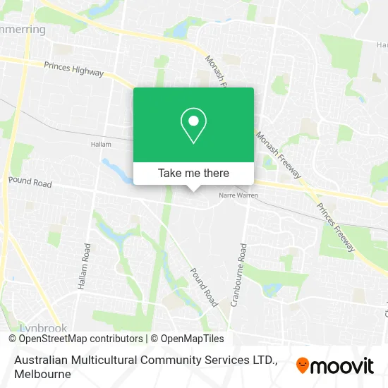 Mapa Australian Multicultural Community Services LTD.