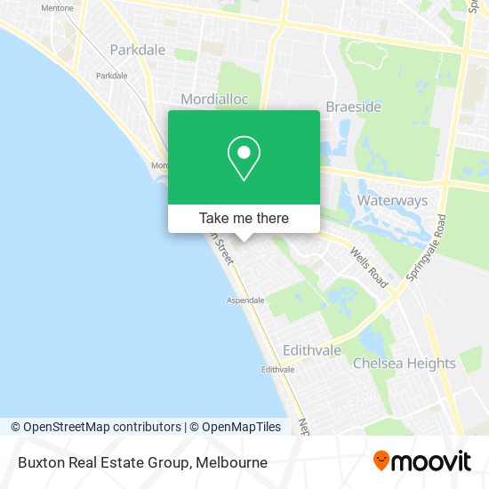 Buxton Real Estate Group map