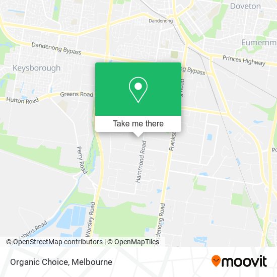Organic Choice map