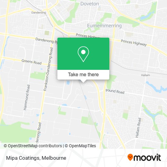 Mipa Coatings map