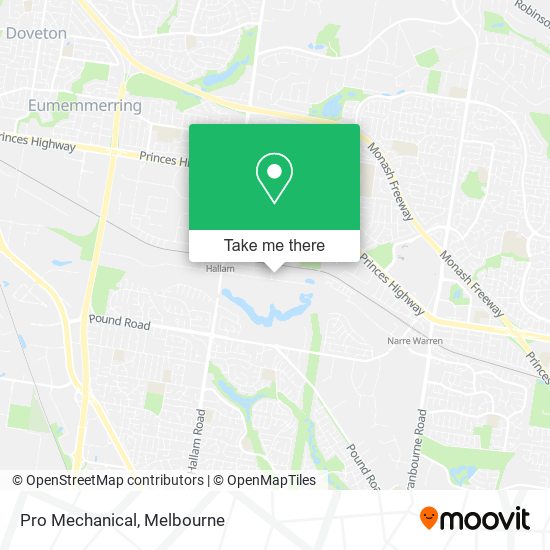 Pro Mechanical map