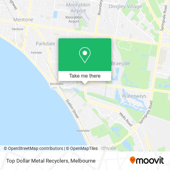 Top Dollar Metal Recyclers map