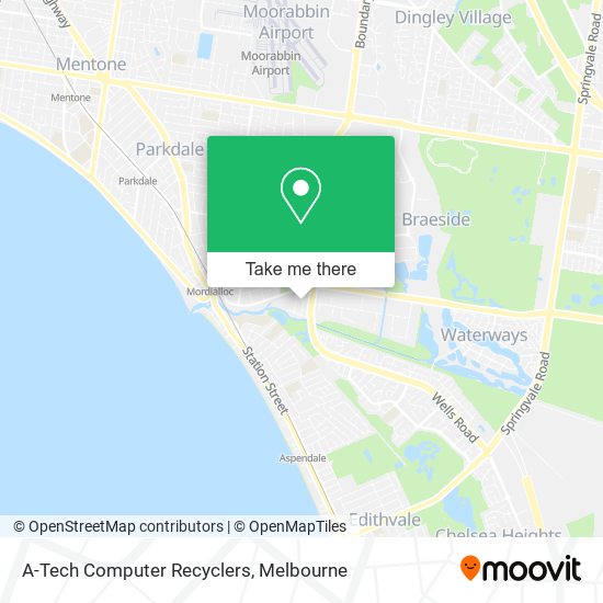 A-Tech Computer Recyclers map