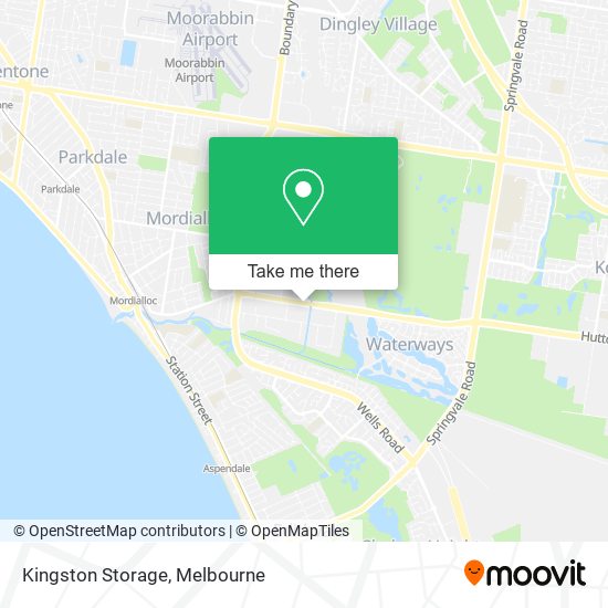 Kingston Storage map