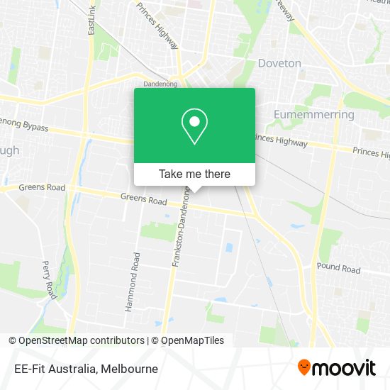 EE-Fit Australia map