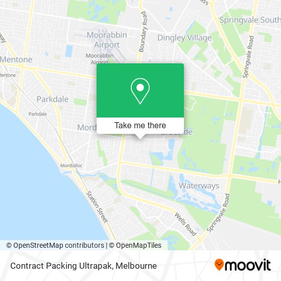 Contract Packing Ultrapak map