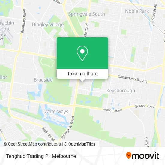 Tenghao Trading Pl map