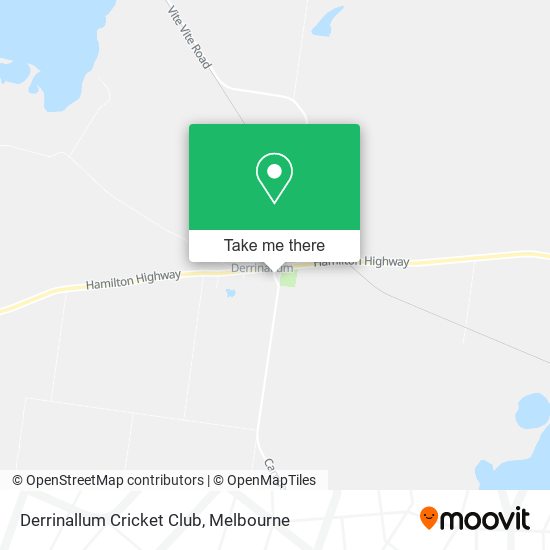 Derrinallum Cricket Club map