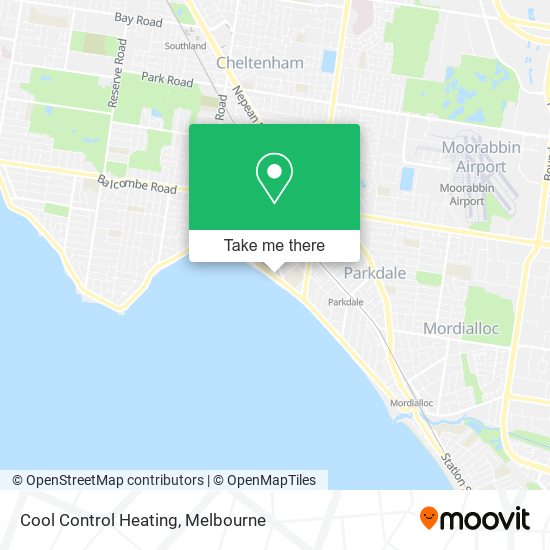 Cool Control Heating map