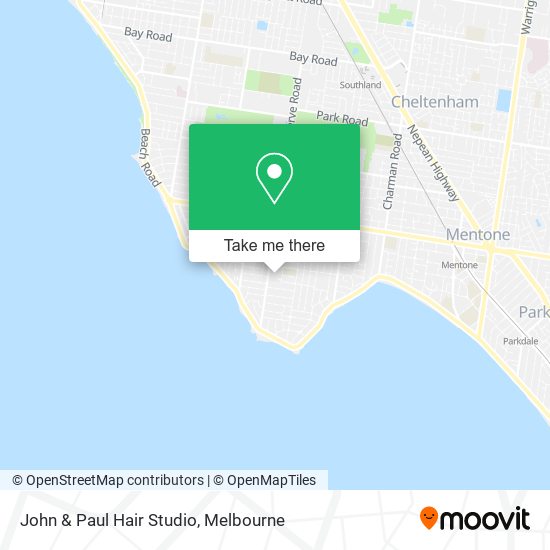 John & Paul Hair Studio map