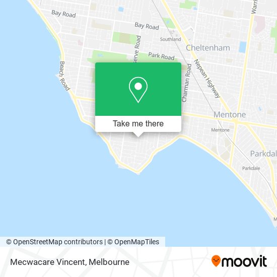 Mecwacare Vincent map