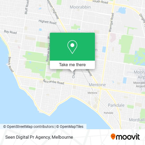 Seen Digital Pr Agency map