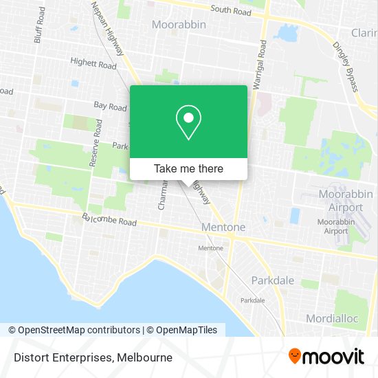 Distort Enterprises map