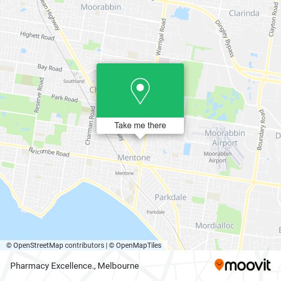 Pharmacy Excellence. map