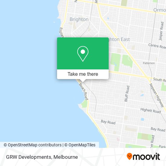 GRW Developments map