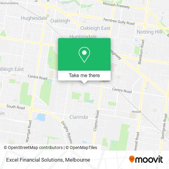 Excel Financial Solutions map