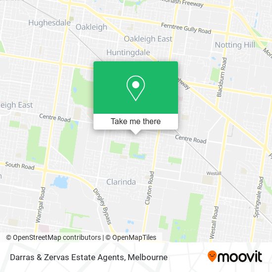 Darras & Zervas Estate Agents map