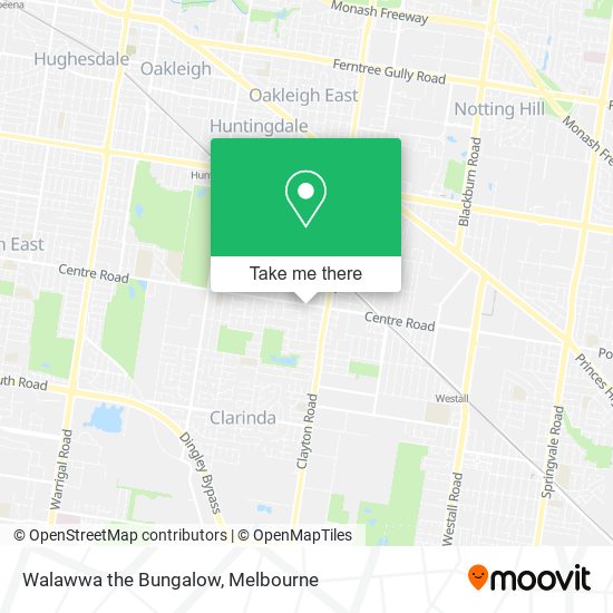 Walawwa the Bungalow map