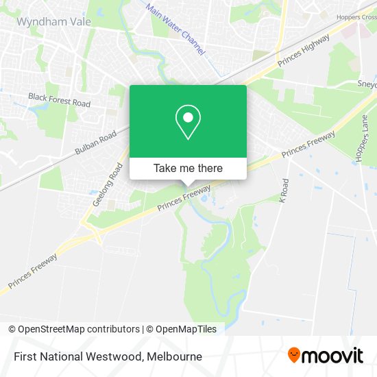 First National Westwood map