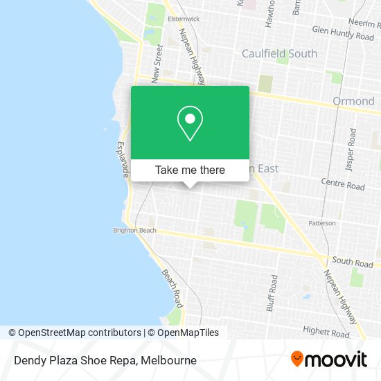 Dendy Plaza Shoe Repa map