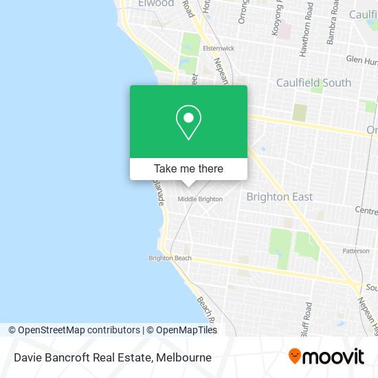 Davie Bancroft Real Estate map