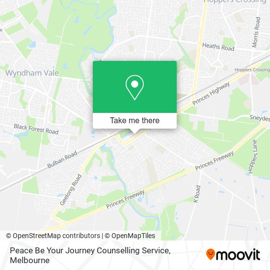 Peace Be Your Journey Counselling Service map