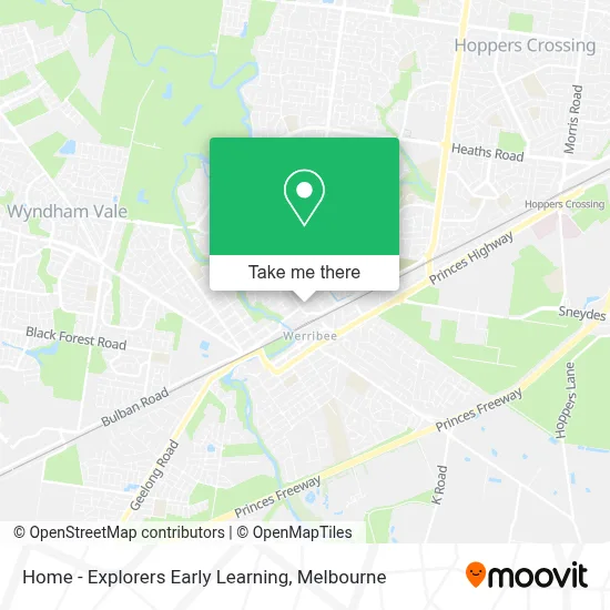 Mapa Home - Explorers Early Learning