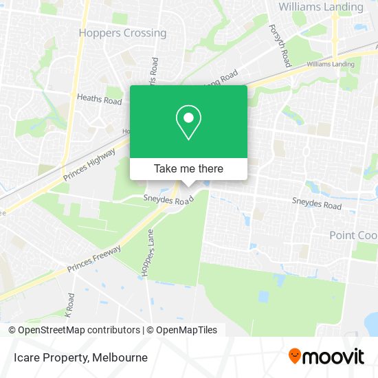 Icare Property map